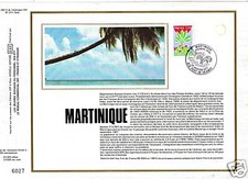 0390++FEUILLET  CEF 1977 LA  MARTINIQUE