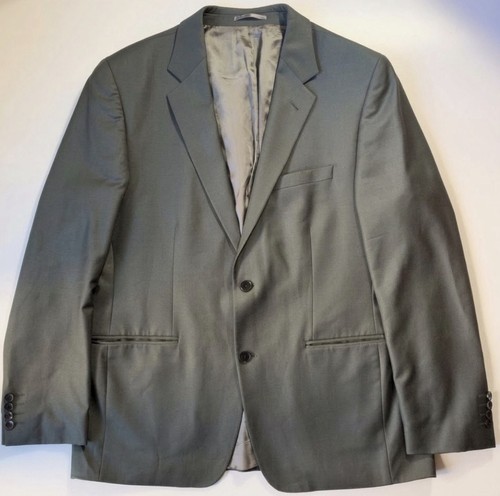 Azzaro blazer homme gris laine
