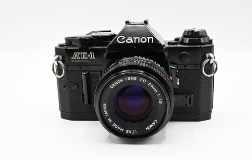 Canon program black 35mm - ae-1,