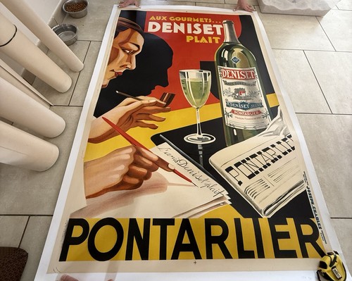 “Grande affiche ancienne