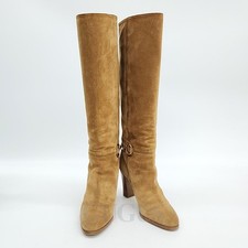 Celine Bottes longues en suède 4025708