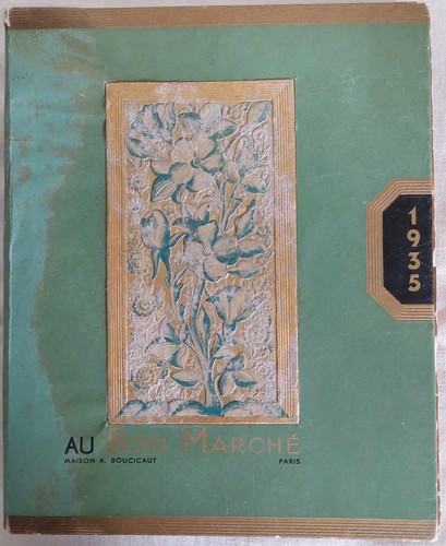 Bon marché agenda 1935 a - agenda,