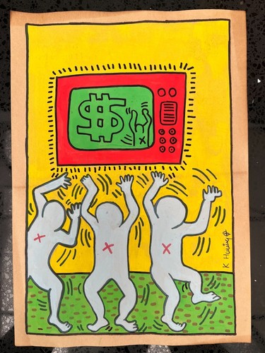 Keith haring - haring, (fait