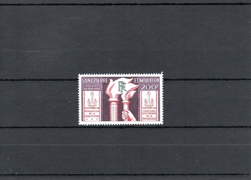 Timbre saint pierre - timbre, miquelon