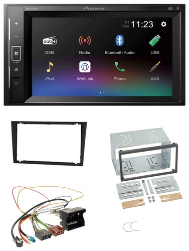Pioneer dab mp3 2din - pioneer, bluetooth