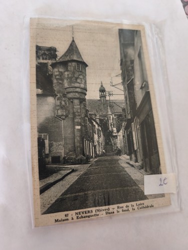 Carte postale vintage nevers - carte,