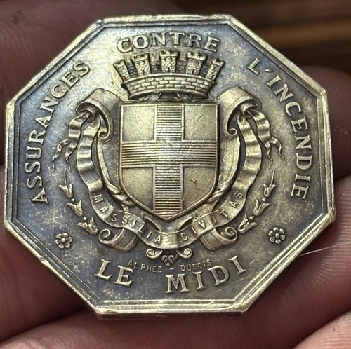 Jeton présence argent - de,