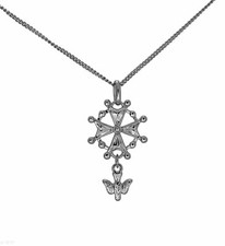 Pendentif croix huguenote