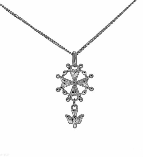 Pendentif croix huguenote