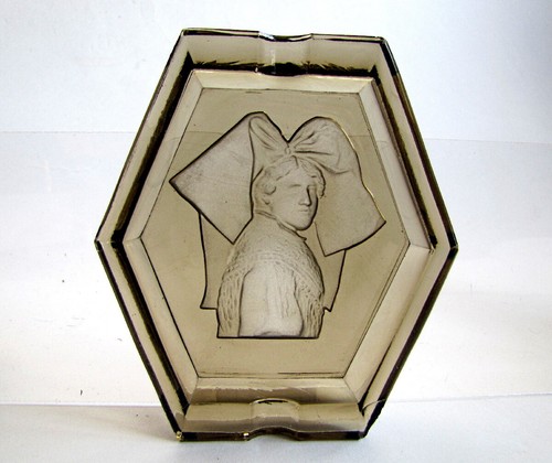 Cendrier portrait alsacienne - cendrier,