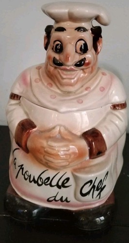 Poubelle table vintage chef - poubelle,