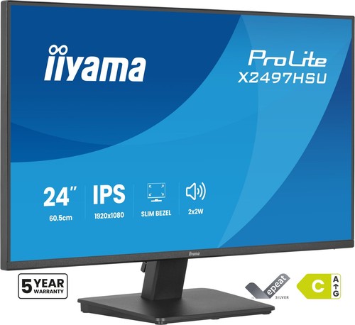 Iiyama prolite x2497hsu - iiyama, x2497hsu-b1