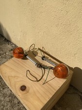 PAIRE DE CLIGNOTANT MOTO HONDA CM CUSTOM JAPON CHROME CAFE RACER SCRAMBLER