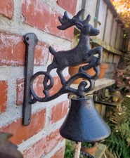 CLOCHE DE PORTE CLOCHE CERF