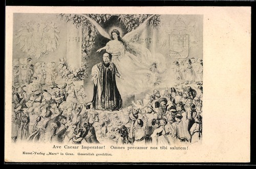 Carte postale ave - ave, caesar