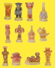 Fève - Série complète de 12 fèves   - Peuple du soleil 2002