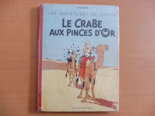 Ancien album tintin crabe - album,