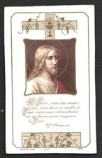 IMAGE PIEUSE -- CHROMO - SAINT