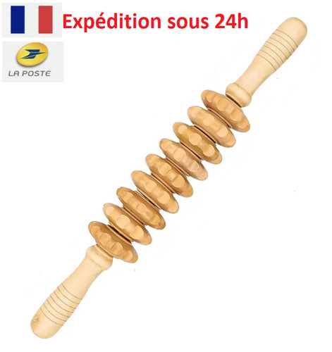 Rouleau bois pour la - rouleau, en