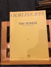 Charles ives ten songs - ives,