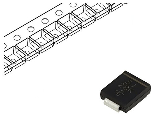 Diode s3j 57t - 5, s3j-e3/57t