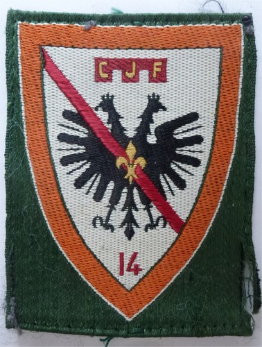 Ww2 tissu listel orange - tissu,