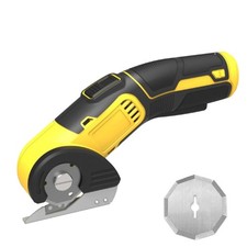 Ciseaux électriques sans fil, coupe-tissu électrique, ciseaux circulaires rec...