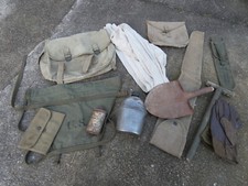 Army ww2 lot musette - ww2,