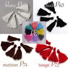 LOT POMPONS 30MM COTON AU