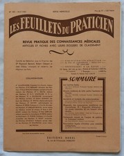 LES FEUILLETS DU PRATICIEN