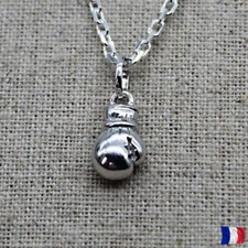 Pendentif gant de boxe Argent