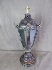 GRANDE LANTERNE ancienne, à bougie.