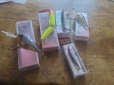 LOT 5 ANCIENS LEURRE RAPALA PÊCHE