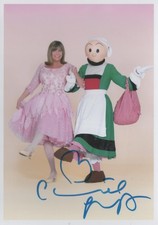 PROMO * RARE*PHOTO 15X21 DEDICACEE PAR  CHANTAL GOYA