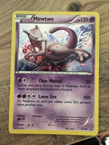 Mewtwo xy101 holo - holo, promo