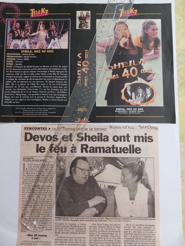 Lot coupures presse - de,