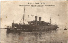 S.S. "Porthos".Paquebot Poste