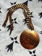 Ancien grand médaillon danseuse Thaïlandaise