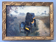 Anonyme - Huile sur Toile -