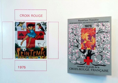 été 1975 carnet croix - ,