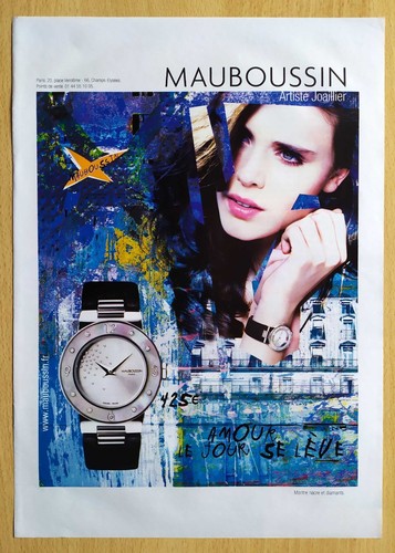 Publicité papier montre - publicité,