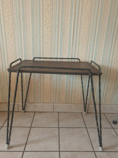 table basse bois vintage
