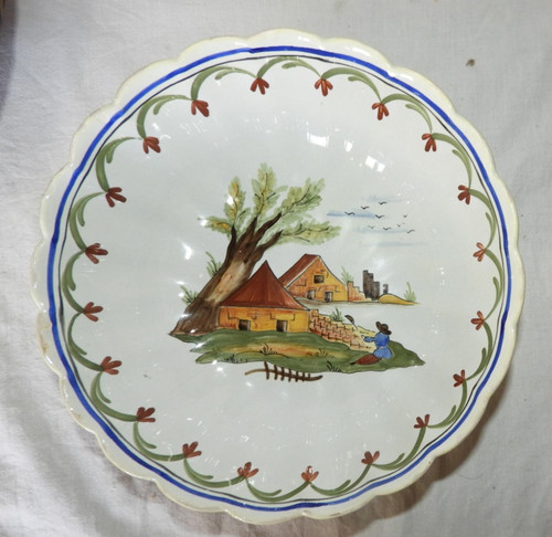 Petit saladier plat creux - saladier,