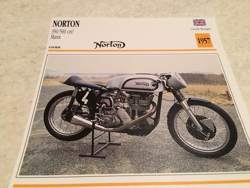 Carte moto norton 350 - norton,