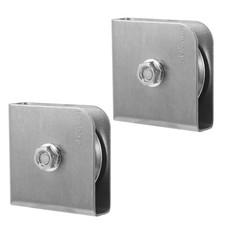  2 Pcs Poulie De Mât Drapeau En Acier Inoxydable Mouflage Accessoires Pour