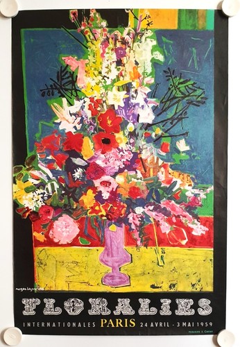 Affiche roger bezombes 1959 - roger,