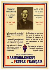 De GAULLE RPF Rurl-POSTER HQ