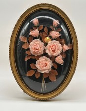 CADRE VERRE BOMBE FLEURS