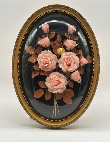 Cadre verre bombe fleurs - verre,