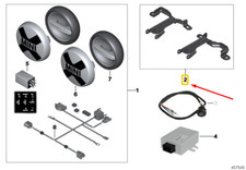 MINI CLUBMAN F54 Support de